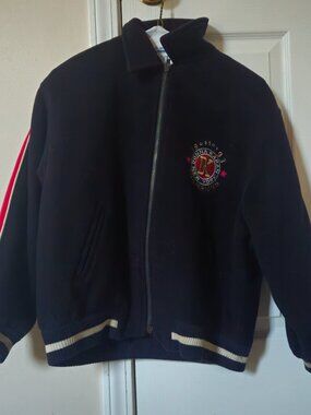 1993 DNKY Wool Varsity Jacket Girls Size 8/10